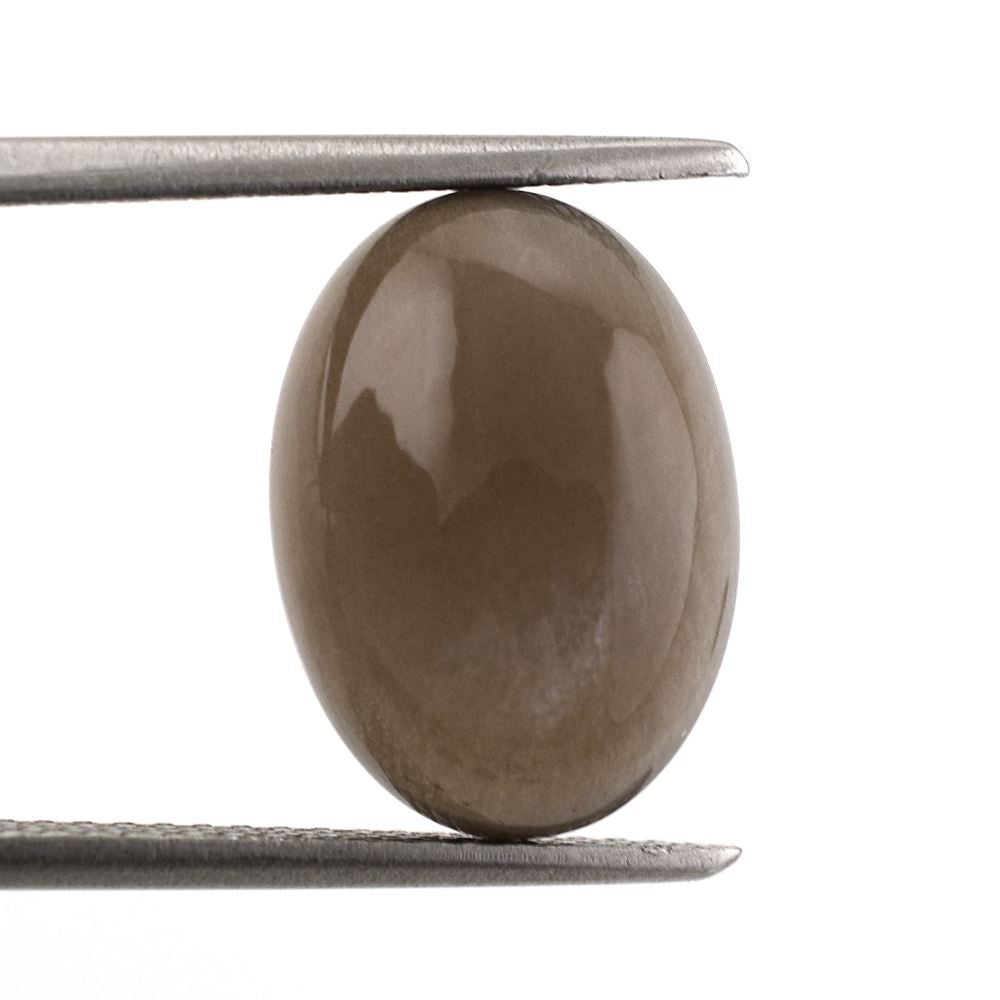 CHOCOLATE MOONSTONE OVAL CAB 14X10MM 5.03 Cts.