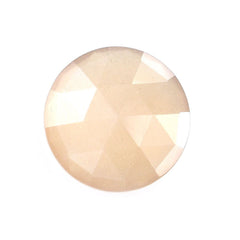 CHOCOLATE MOONSTONE ROSE CUT BRIOLETTE ROUND (LITE) 12.00MM 4.30 Cts.