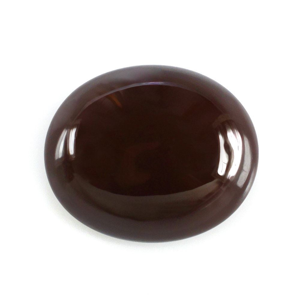 CHOCOLATE OPAL OVAL CAB (DARK) 12X10MM 4.00 Cts.