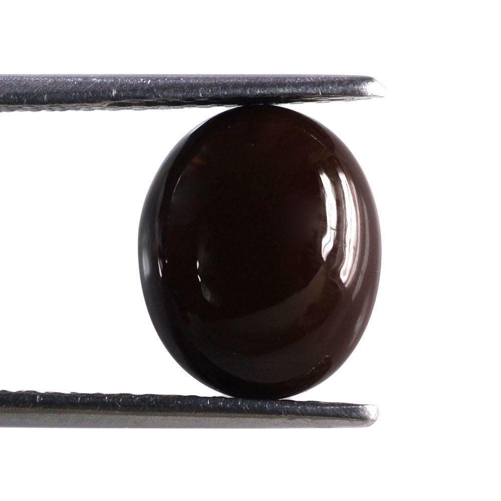 CHOCOLATE OPAL OVAL CAB (DARK) 12X10MM 4.00 Cts.