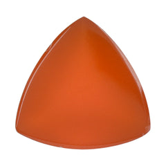 CARNELIAN SUGARLOAF TRILLION CAB (FLAT BOTTOM) 6MM (TH. 3.90-4.30MM) 0.98 Cts.