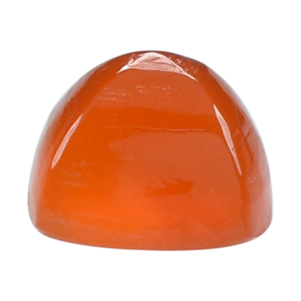 CARNELIAN SUGARLOAF CUSHION CAB (FLAT BOTTOM) 4MM (TH. 2.60-3.00MM) 0.40 Cts.