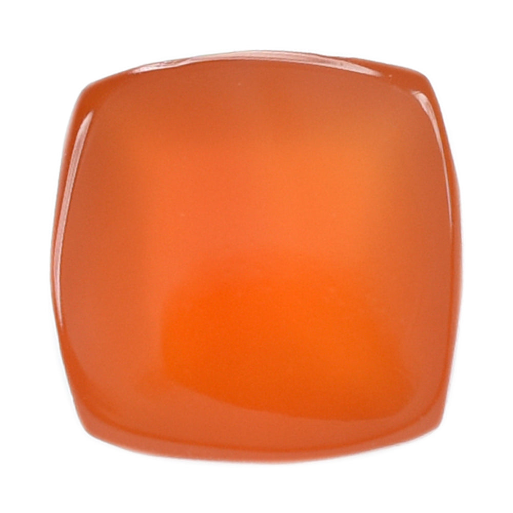 CARNELIAN SUGARLOAF CUSHION CAB (FLAT BOTTOM) 4MM (TH. 2.60-3.00MM) 0.40 Cts.