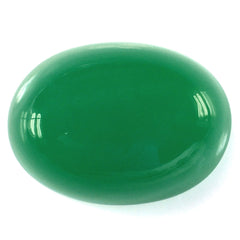 CHRYSOPRASE OVAL CAB 22X16MM 24.80 Cts.