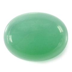 CHRYSOPRASE OVAL CAB 15.50X12MM 8.50 Cts.