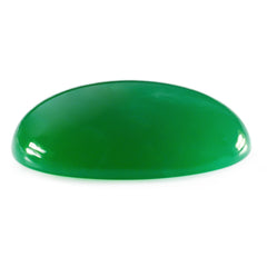 CHRYSOPRASE OVAL CAB 30X21MM 42.65 Cts.