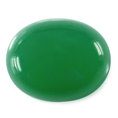 CHRYSOPRASE OVAL CAB 16X13MM 9.35 Cts.