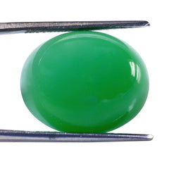 CHRYSOPRASE OVAL CAB 20X16MM 22.65 Cts.