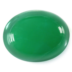 CHRYSOPRASE OVAL CAB 28X22MM 49.00 Cts.