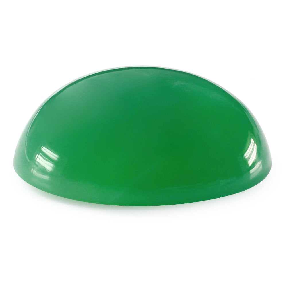 CHRYSOPRASE OVAL CAB 28X22MM 49.00 Cts.