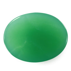 CHRYSOPRASE OVAL CAB 28X22MM 49.00 Cts.