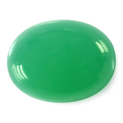 CHRYSOPRASE OVAL CAB 21X16MM 19.10 Cts.