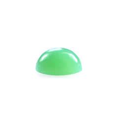 CHRYSOPRASE PLAIN OVAL CAB 6X4MM 0.59 Cts.