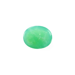 CHRYSOPRASE PLAIN OVAL CAB (AA/GREEN) 10.00X8.00 MM 2.75 CTS