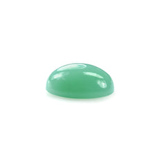 CHRYSOPRASE PLAIN OVAL CAB (AAA/GREEN) 15.00X12.00 MM 8.60 CTS