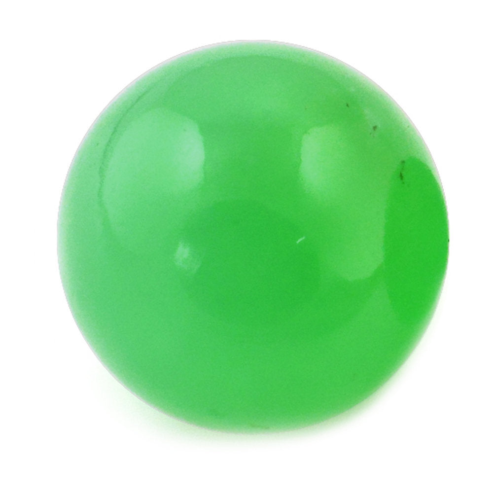 CHRYSOPRASE PLAIN BALLS 12MM 12.45 Cts.