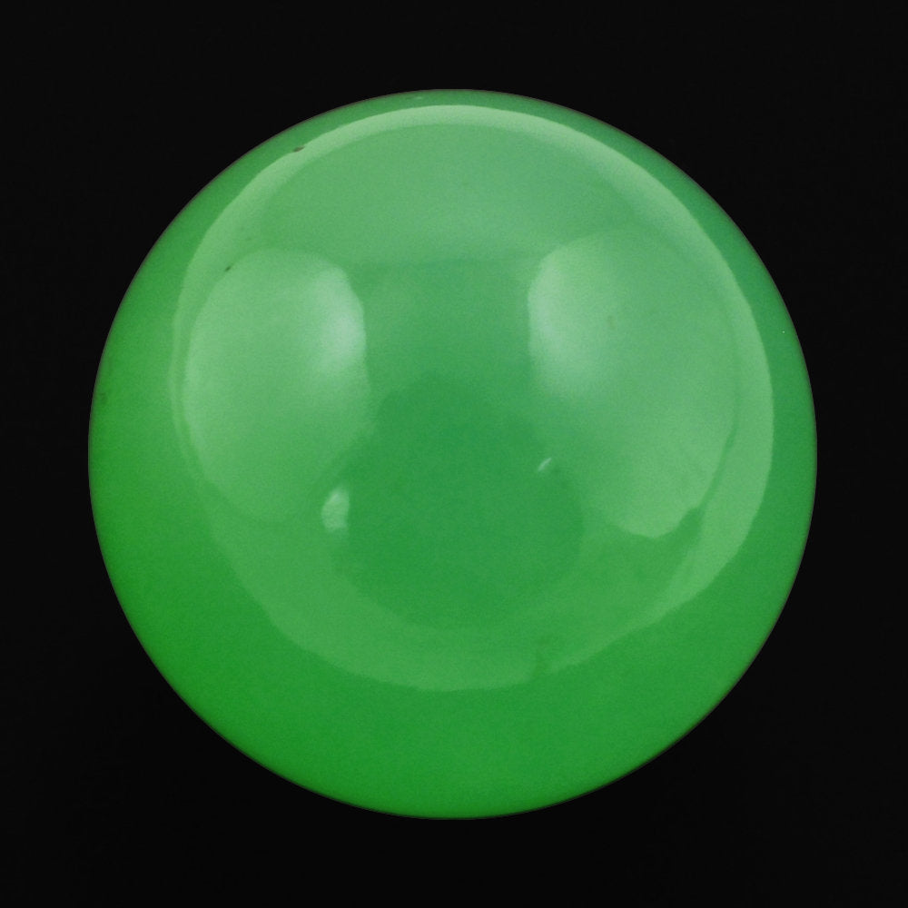 CHRYSOPRASE PLAIN BALLS 12MM 12.45 Cts.