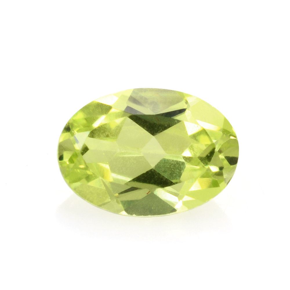 CHRYSOBERYL CUT OVAL 7X5MM 0.86 Cts.