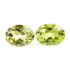 CHRYSOBERYL CUT OVAL 8X6MM 1.4 Cts.