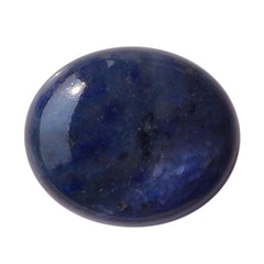 DUMORTIERITE SMOOTH OVAL PABBLE 14X12MM 5.43 Cts.