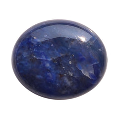 DUMORTIERITE SMOOTH OVAL PABBLE 14X12MM 5.43 Cts.