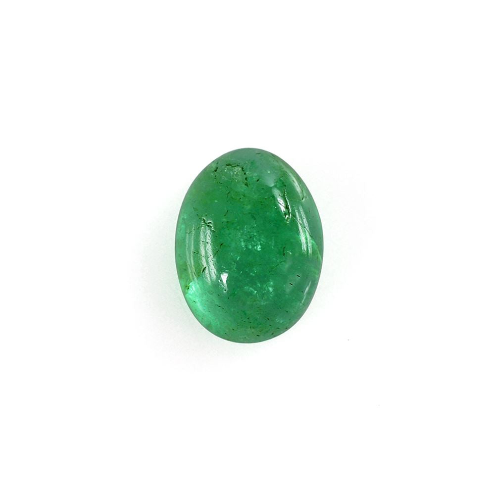 EMERALD OVAL CAB 8X6MM 1.29 Cts.