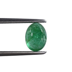 EMERALD OVAL CAB 8X6MM 1.29 Cts.
