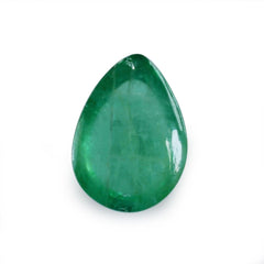 EMERALD PEAR CAB 7X5MM 0.86 Cts.