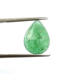 EMERALD PEAR CAB 15X11MM 5.52 Cts.