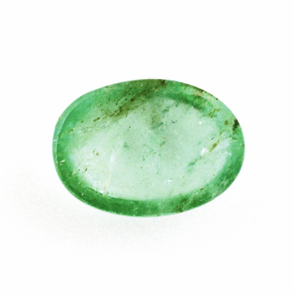 BRAZILIAN EMERALD OVAL CAB 7.50X5.50MM 1.03 Cts.