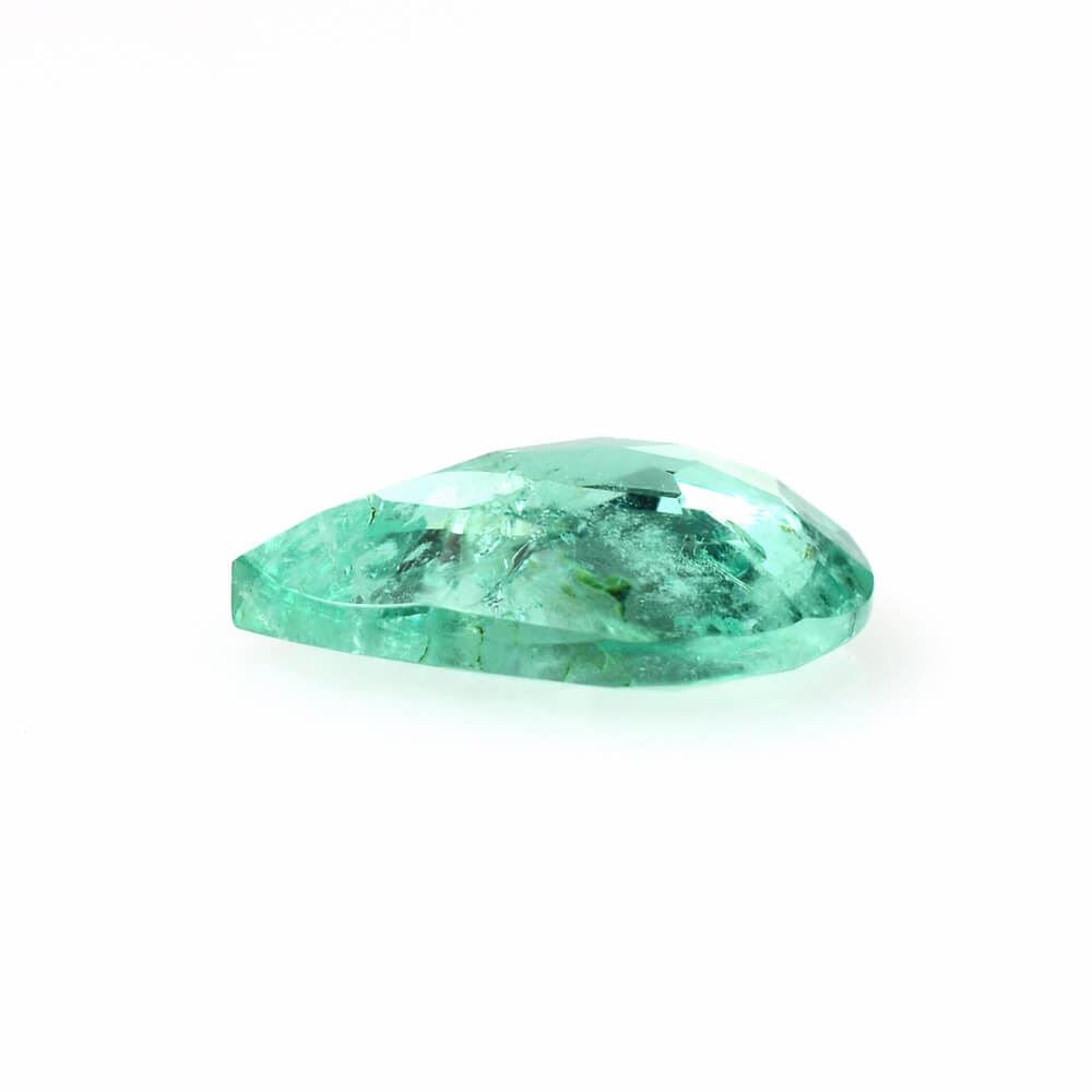 BRAZILIAN EMERALD CUT PEAR 9X6.30MM 1.05 Cts.