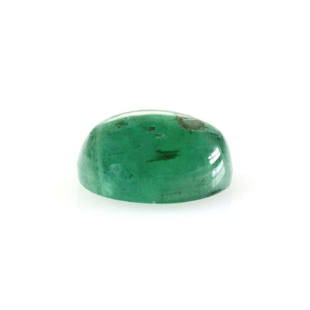 BRAZILIAN EMERALD OVAL CAB 7X5MM 0.98 Cts.