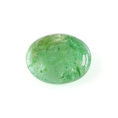 BRAZILIAN EMERALD OVAL CAB 7X5.50MM 0.95 Cts.