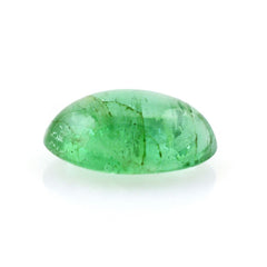 BRAZILIAN EMERALD OVAL CAB 8X6MM 1.30 Cts.