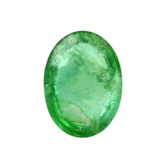 BRAZILIAN EMERALD OVAL CAB 8X6MM 1.30 Cts.