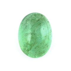 BRAZILIAN EMERALD OVAL CAB 9X7MM 1.95 Cts.