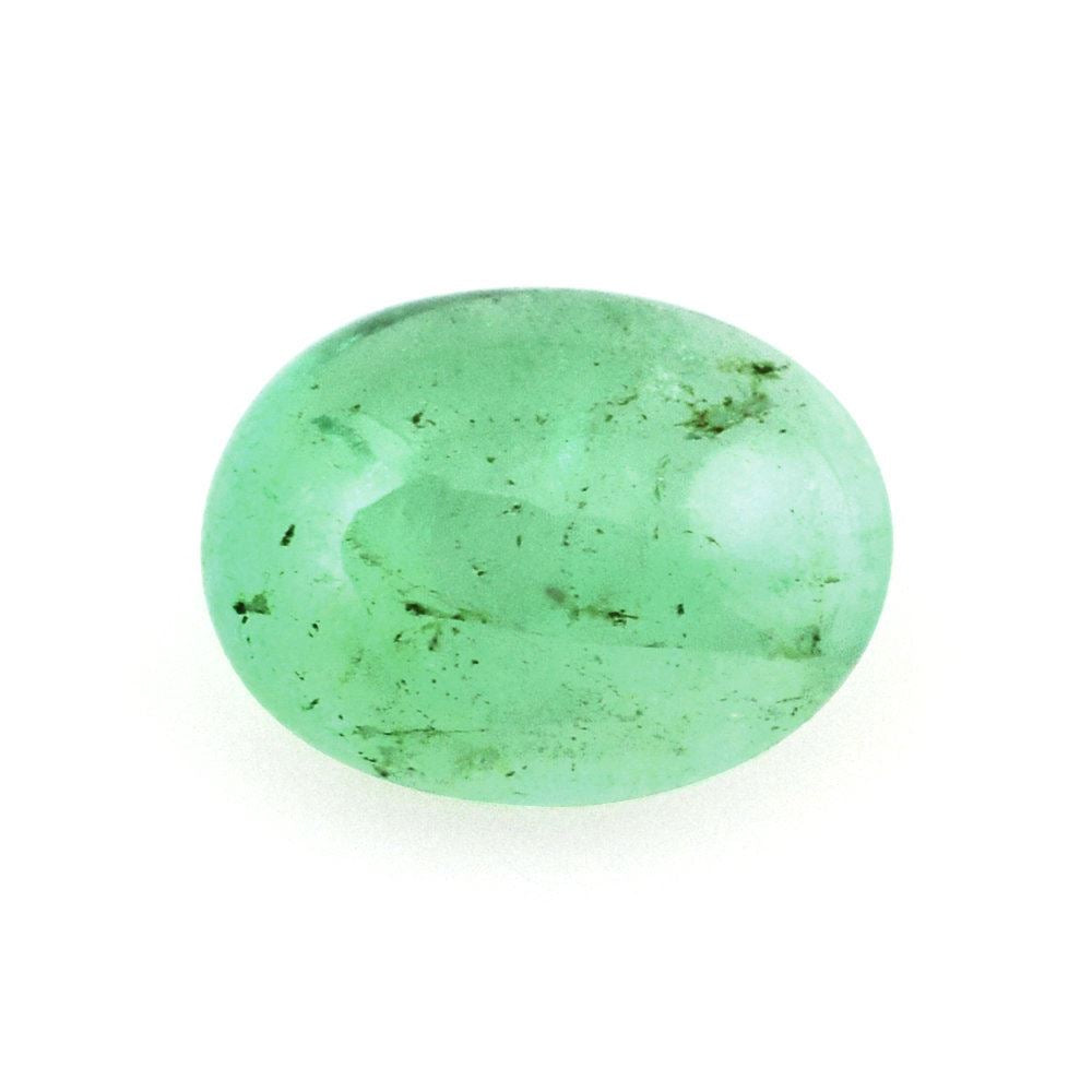 BRAZILIAN EMERALD OVAL CAB 8.50X6.50MM 1.59 Cts.