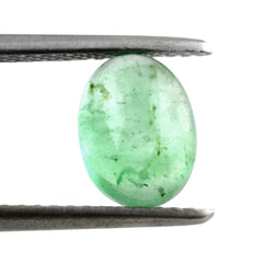 BRAZILIAN EMERALD OVAL CAB 8.50X6.50MM 1.59 Cts.