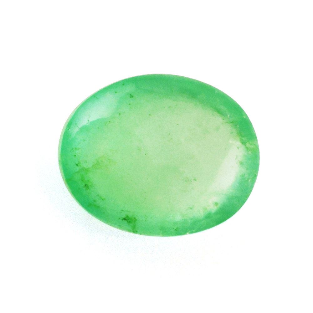 BRAZILIAN EMERALD OVAL CAB 8X6.50MM 1.80 Cts.