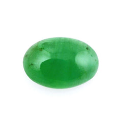 BRAZILIAN EMERALD OVAL CAB 6X4MM 0.48 Cts.