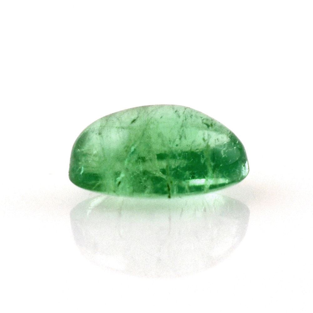 BRAZILIAN EMERALD OVAL CAB 7X5MM 1.03 Cts.