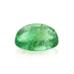 BRAZILIAN EMERALD OVAL CAB 6X4MM 0.65 Cts.