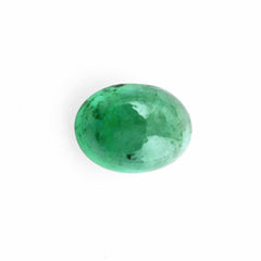 BRAZILIAN EMERALD OVAL CAB 4X3MM 0.25 Cts.