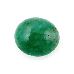 BRAZILIAN EMERALD OVAL CAB 8X7MM 2.10 Cts.