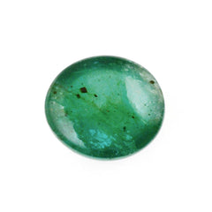 BRAZILIAN EMERALD OVAL CAB 8X7MM 2.10 Cts.