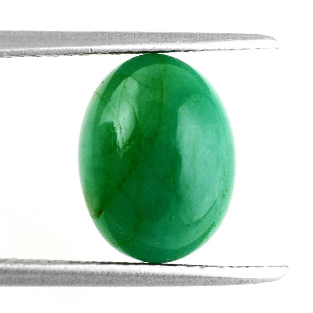 BRAZILIAN EMERALD OVAL CAB 11X8.50MM 2.80 Cts.