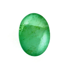 BRAZILIAN EMERALD OVAL CAB 7X5MM 0.85 Cts.