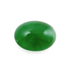 BRAZILIAN EMERALD OVAL CAB 7X5MM 0.80 Cts.