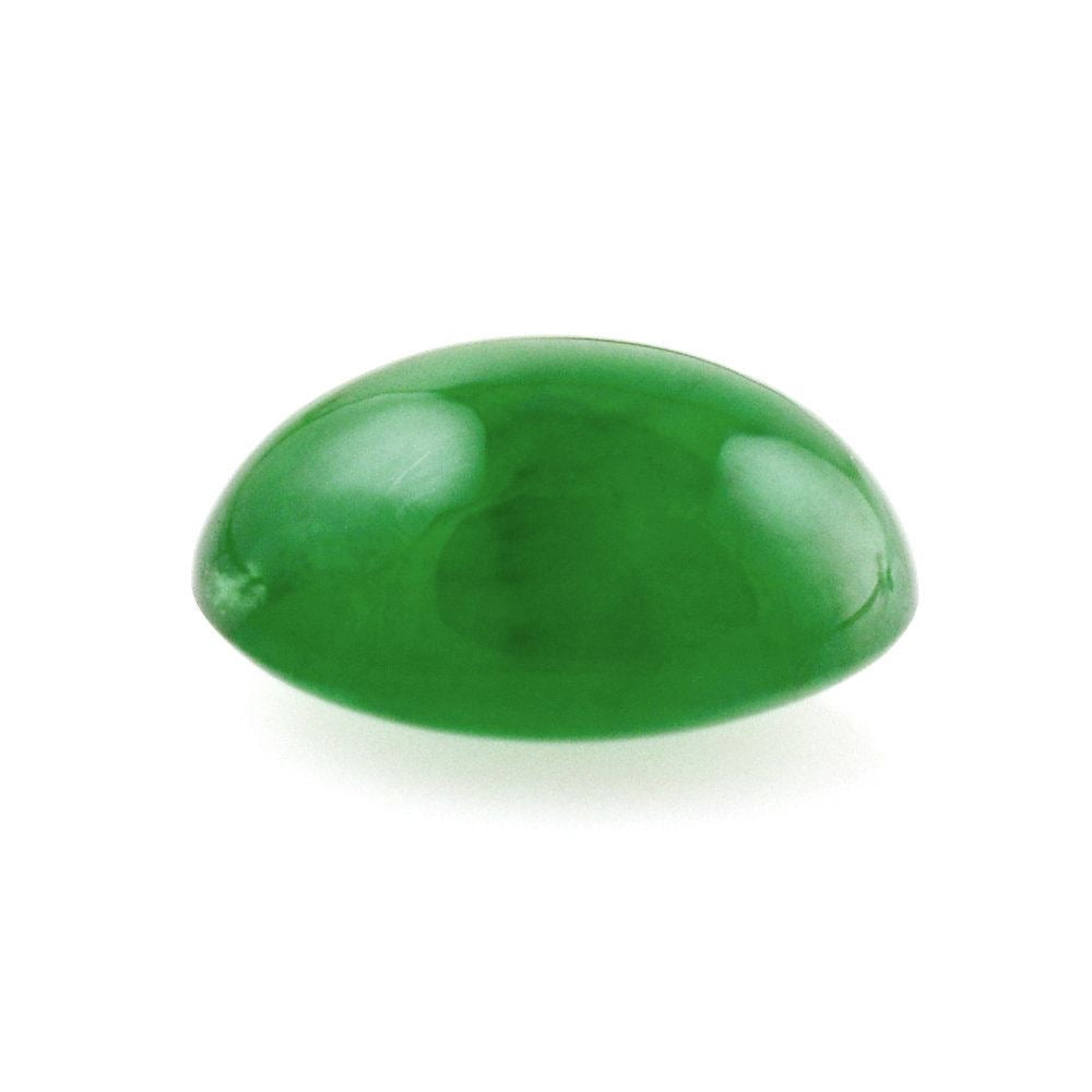 BRAZILIAN EMERALD OVAL CAB 7X5MM 0.80 Cts.