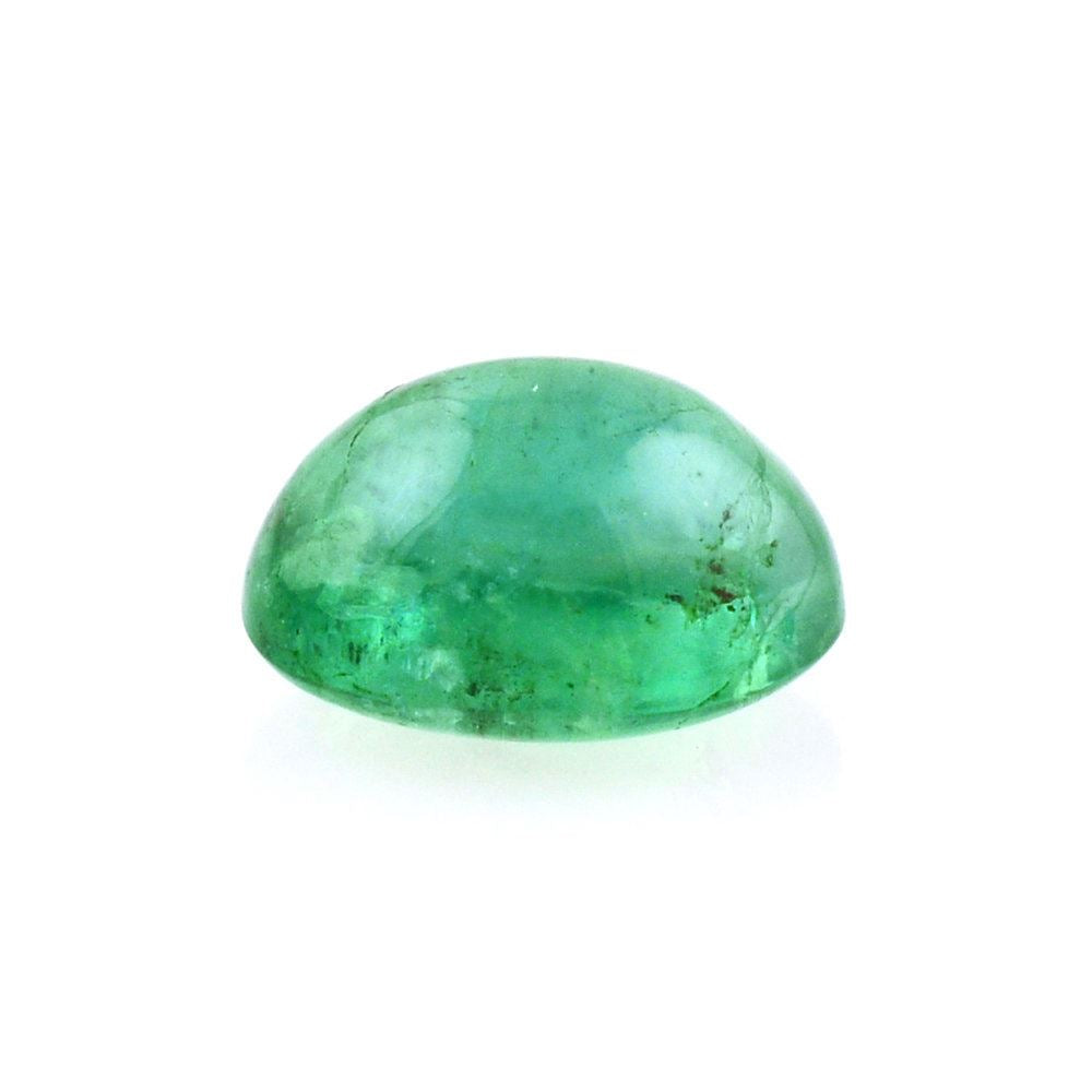 BRAZILIAN EMERALD OVAL CAB 5X4MM 0.38 Cts.